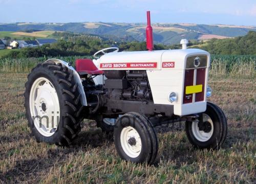 David Brown 1200 specificaties