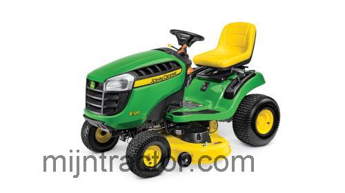 John Deere E120 beoordelingen en specificaties