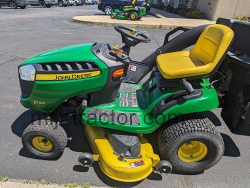 John Deere E140 beoordelingen en specificaties