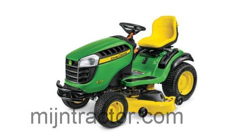 John Deere E170 beoordelingen en specificaties