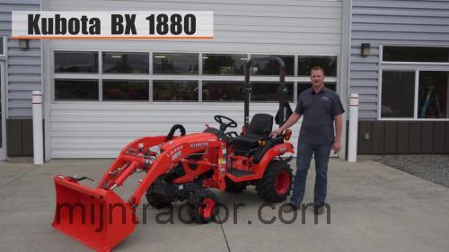 Kubota BX1880 specificaties