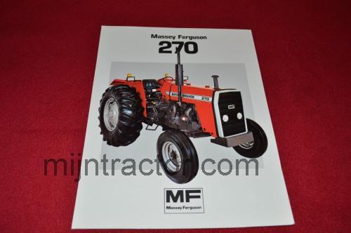 Massey Ferguson 270 specificaties