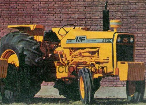 Massey Ferguson 8500 specificaties