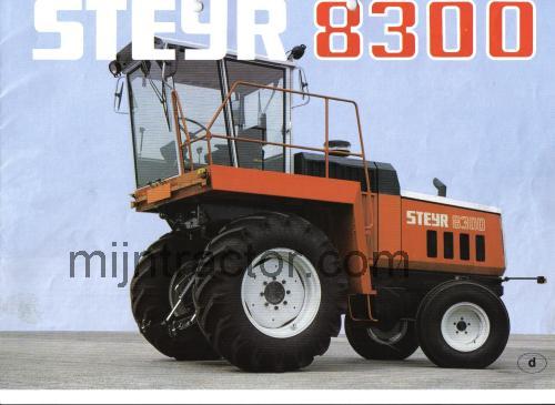 Steyr 9300 specificaties 